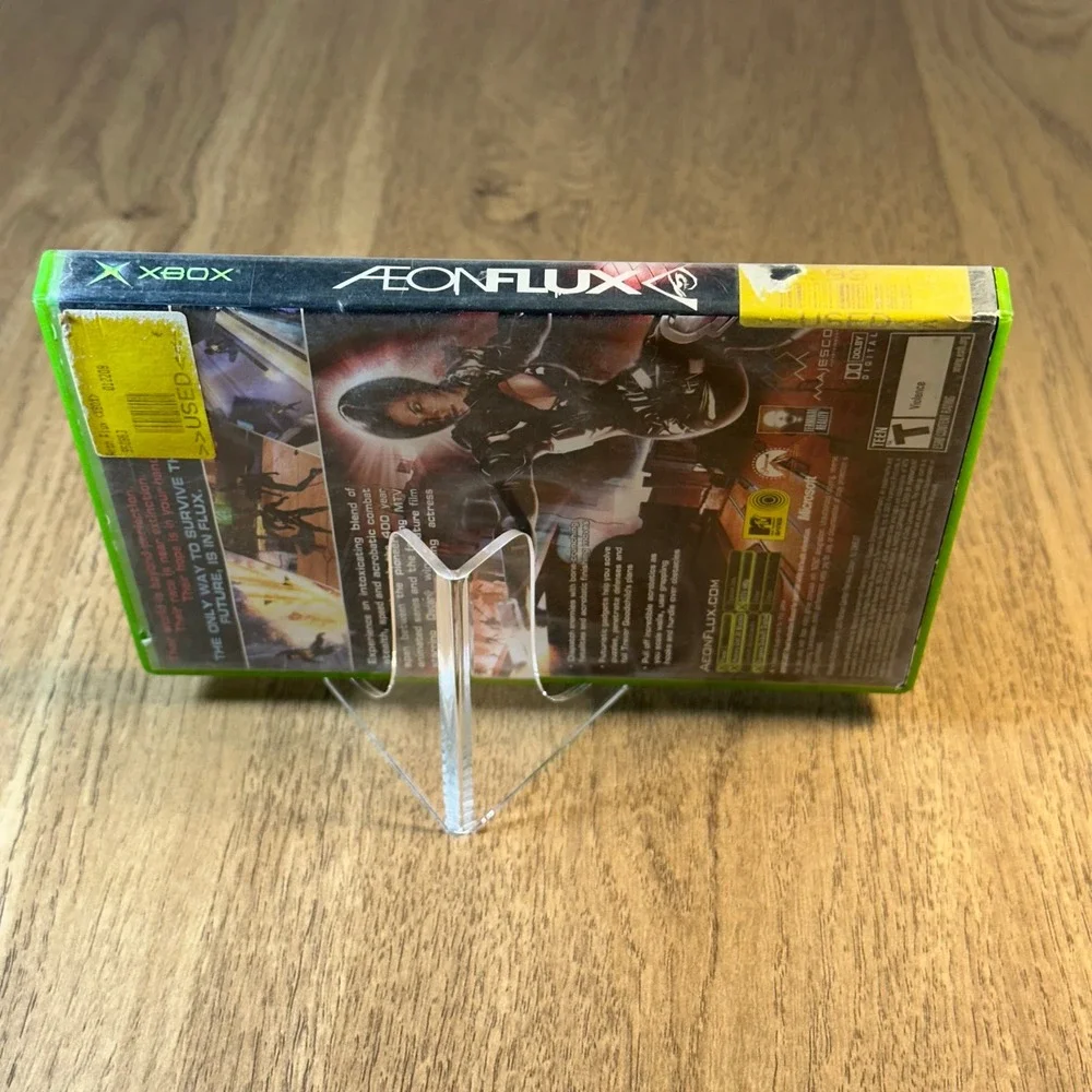 Majesco Aeon Flux Microsoft Xbox One Size Green Fair Condition Action Sci-Fi